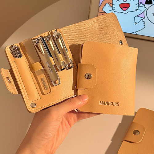 ins风指甲剪套装家用修甲工具包指甲钳掏挖耳勺专用斜口脚指甲刀