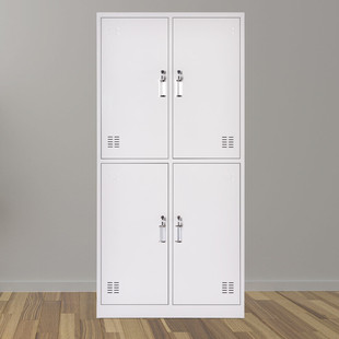 中伟更衣柜文件柜办公柜铁皮柜资料档案柜储物柜四门更衣柜加厚款