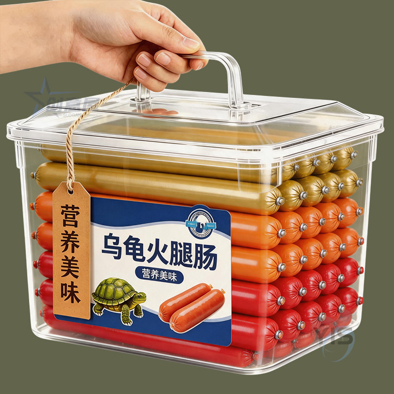 乌龟专用火腿肠高钙龟粮草龟营养高蛋白巴西龟幼龟金钱龟食物通用