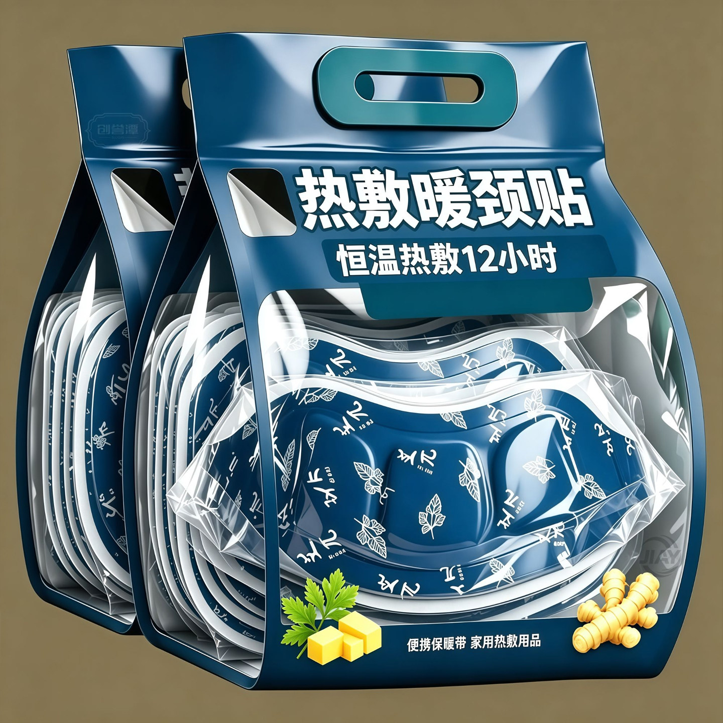 尚婉堂艾草蒸汽热敷暖颈贴