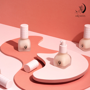 ARTMISS阿缇米斯逆时光玻色因精华粉底液保湿防水持久遮瑕粉底霜