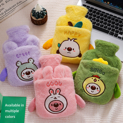 女学生热水袋毛绒敷肚子