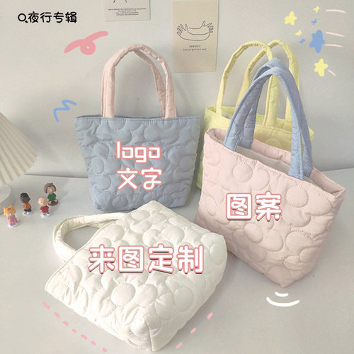 【马卡龙手提包】来图定制logo