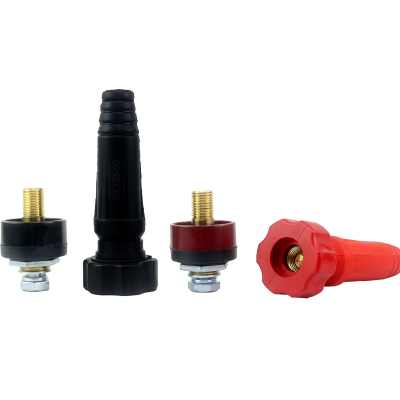 新款货车驻车空调插头快速接头对接保险汽车载空调发电机电源连接