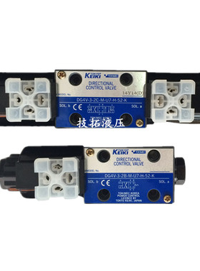 电磁方向阀 DG4V-3-7C-M-P7-T-52-JA18SA东京计器TOKIMEC