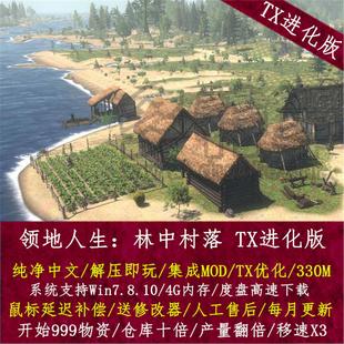 PC单机游戏 领地人生林中村落 放逐之城 SIM模拟经营 中文纯净版
