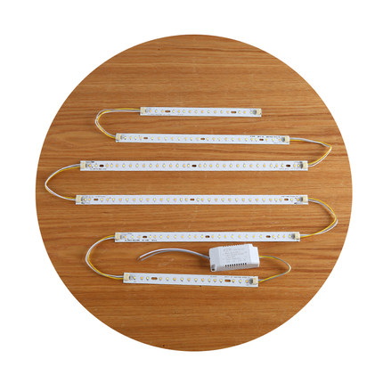 吸顶灯led灯芯灯条智能开关超亮长条客厅灯替换光源贴片三色配件