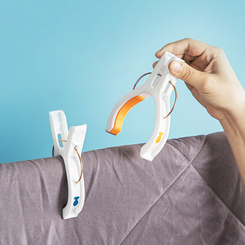 软胶鱼形大号晾晒夹子防风固定夹