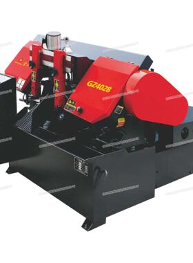 供应金属带锯床全自动GZ4028厂家直销剪刀式数控小型号