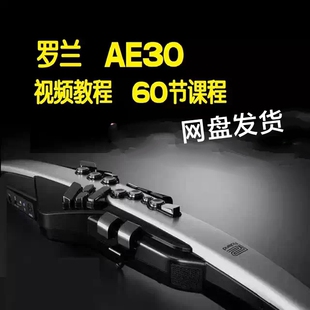 罗兰AE30电吹管乐器教程学习教材视频初学者入门课程电子资料