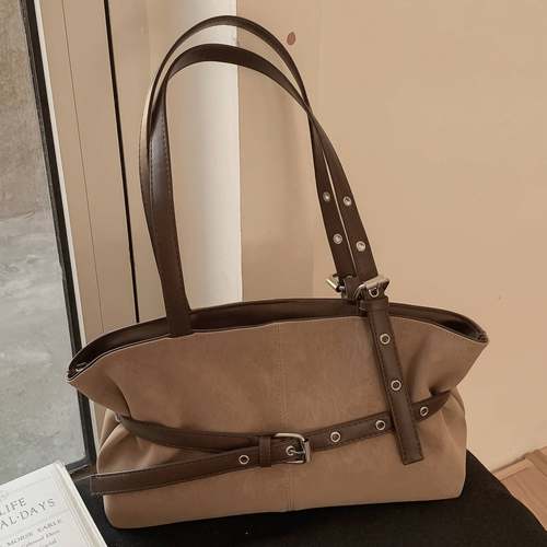 官方正品复古小众手提包包女2025新款潮通勤百搭单肩包包高颜值时