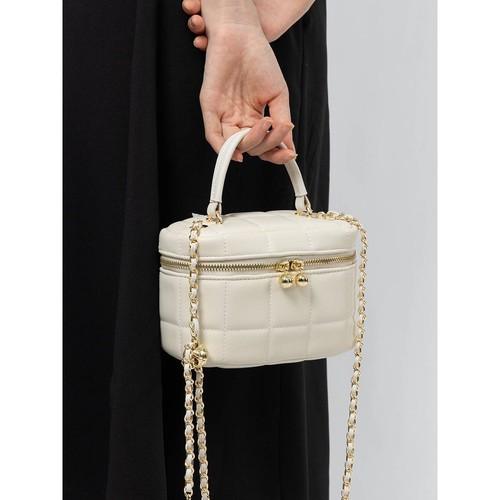 官方正品真皮小香风盒子包女2025新款高级质感链条小包单肩斜挎包