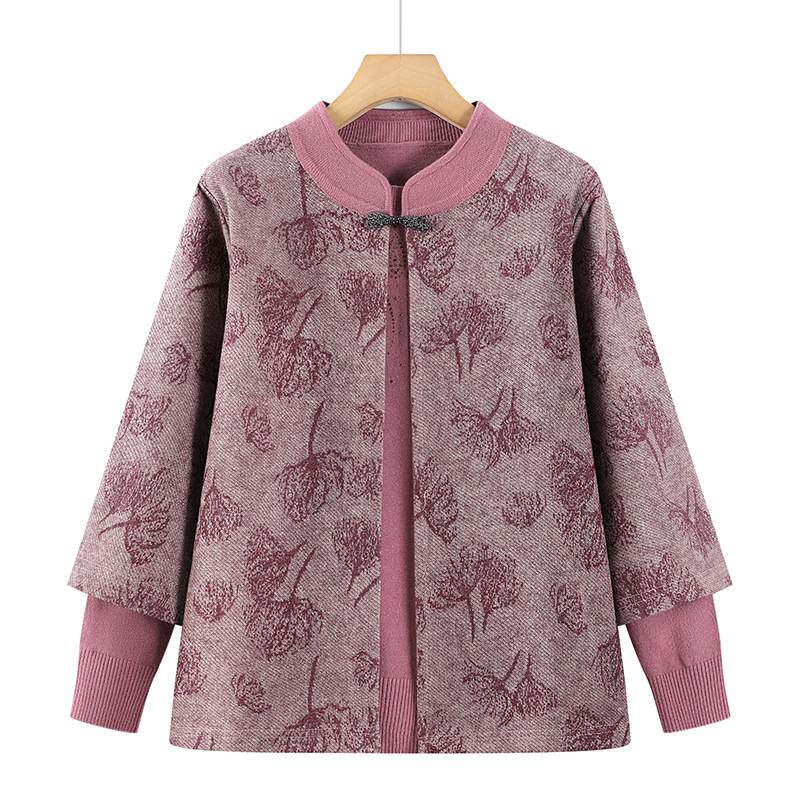 官方正品洋气妈妈秋季新款喜婆婆婚宴礼服两件套中老年女春秋时尚