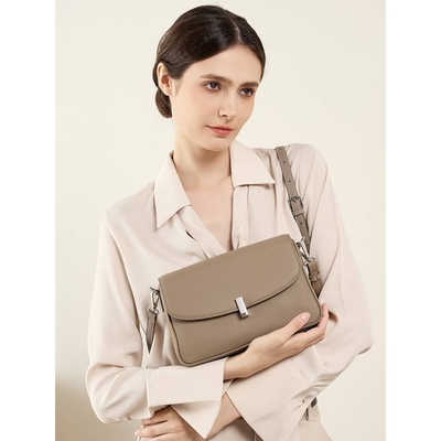 官方正品大容量真皮包包百搭斜挎包斜挎包女2025新款气质时尚真牛