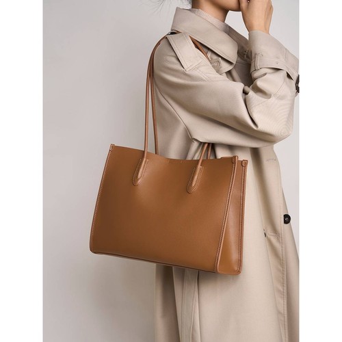 官方正品真皮女包小众软皮托特包2025新款百搭高级感大容量牛皮单