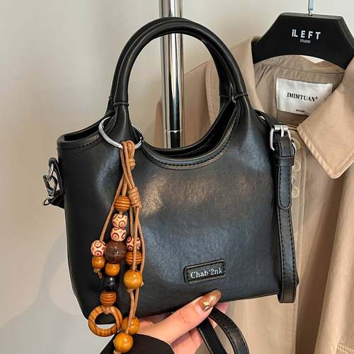 官方正品韩版时尚女包2025新款百搭复古手提斜挎包简约休闲单肩包