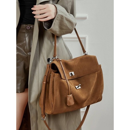 官方正品Rodeo包包女真皮托特包 磨砂牛皮高级感大容量单肩手提腋