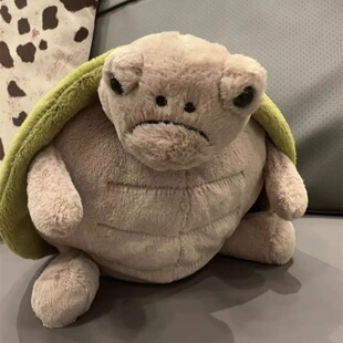 BIBIG的杂货铺可爱丑萌蒂米乌龟玩偶抱枕儿童陪睡娃娃生日礼物女