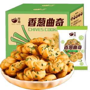 香葱曲奇饼干零趣休闲小零食