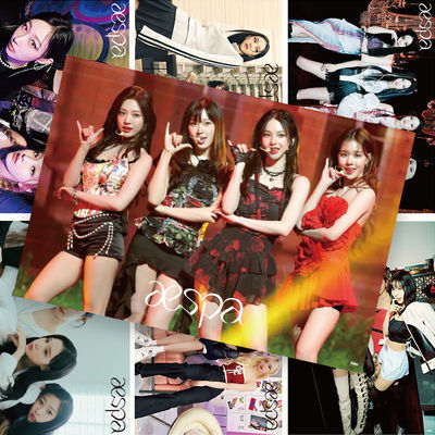 AESPA周边精美海报吉赛尔金冬天柳智敏宁艺卓海报墙贴ins贴纸学生