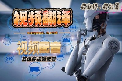 线下课、线上网课视频翻译 多语种视频配音 视频加字幕