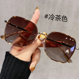 2026新款 高级感适合方圆脸防紫外线近视可配带度数太阳镜 墨镜女款