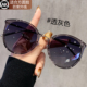 2026新款 高级感适合方圆脸太阳镜防紫外线带度数 偏光灰色墨镜女款
