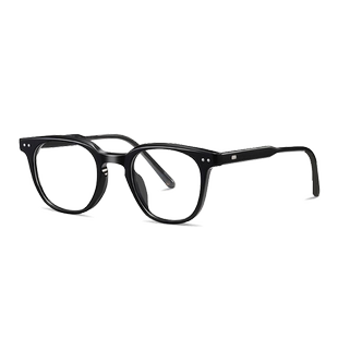 白鹿同款GM黑框眼镜近视女可配度数防蓝光素颜神器黑色大框显脸小