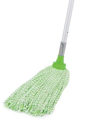 CT施达TM-MR250GW圆头超细纤维拖把配伸缩铝杆吸水地拖绿色