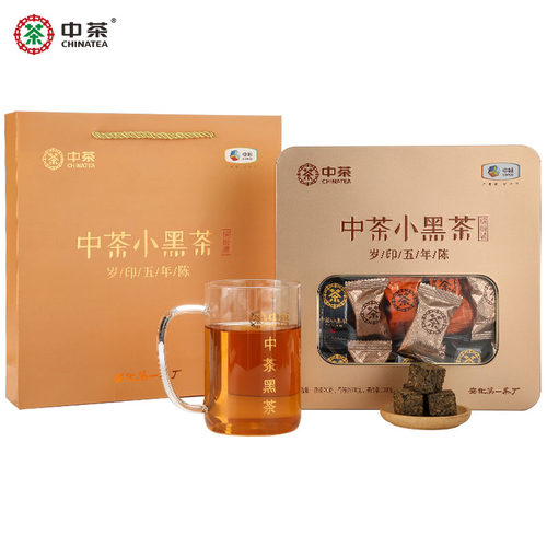 5年陈化金花茯砖缤纷装240g黑茶