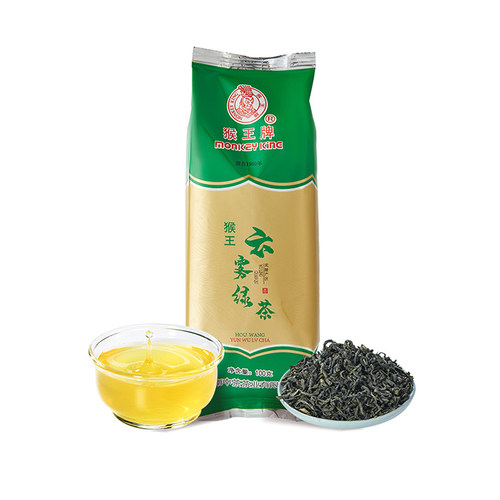 中茶猴王云雾绿茶100g