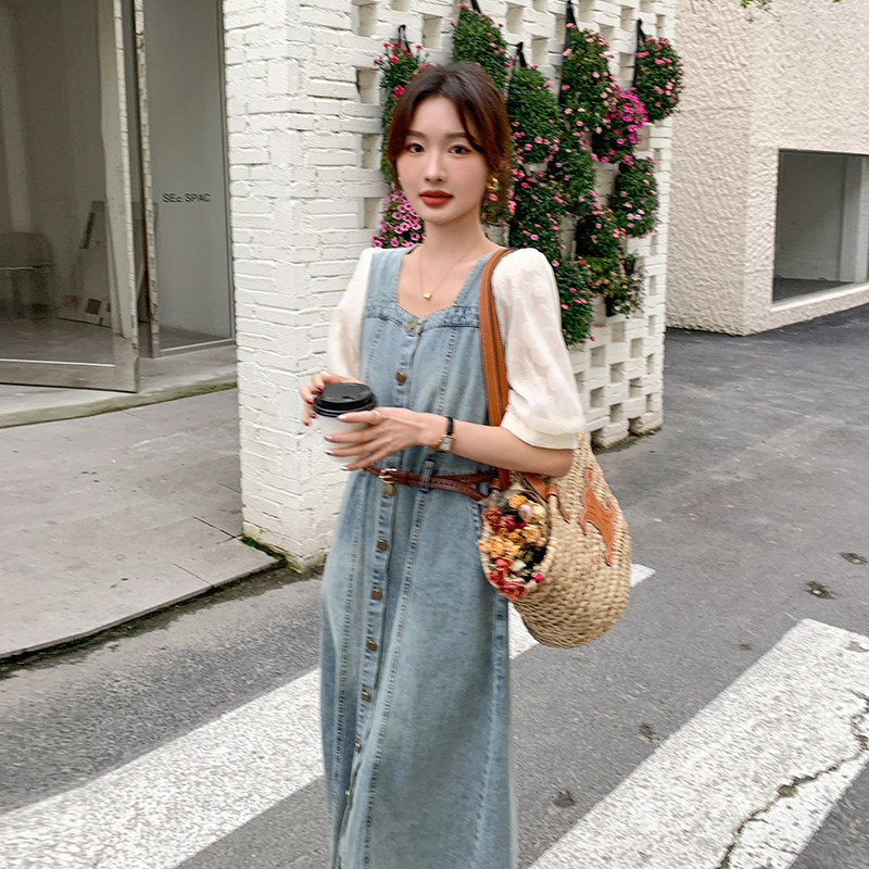 现货！数据好~牛仔连衣裙送腰带131-5953P125K188,商品下架区,浙宝131