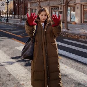 现货 中长款90白鸭绒羽绒服131-9669P335K498图片