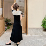 【新款】黑色连衣裙送披肩131-7297P145K218，女装连衣裙，浙宝131