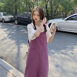 【现货】2024夏季背带连衣裙131-2239P85K138，女装连衣裙，象礼