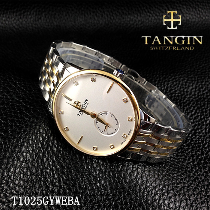 天珺tangin瑞士防水蓝宝石情侣表