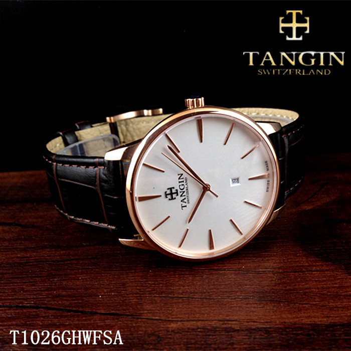 男表情侣手表瑞士石英手表tangin