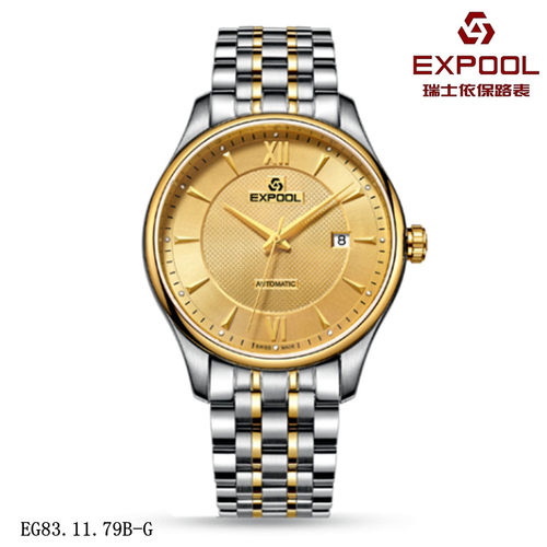 男士机械表表EXPOOL/优保路