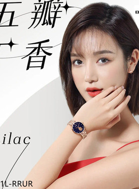 BOWDOR宝舵手表 女表机械表自动真钻镂空正品GG021L-RRUR新款021
