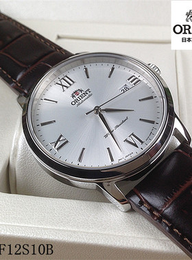 Orient/东方双狮手表 机械男表全自动真皮日历商场同款ACOF12S10B