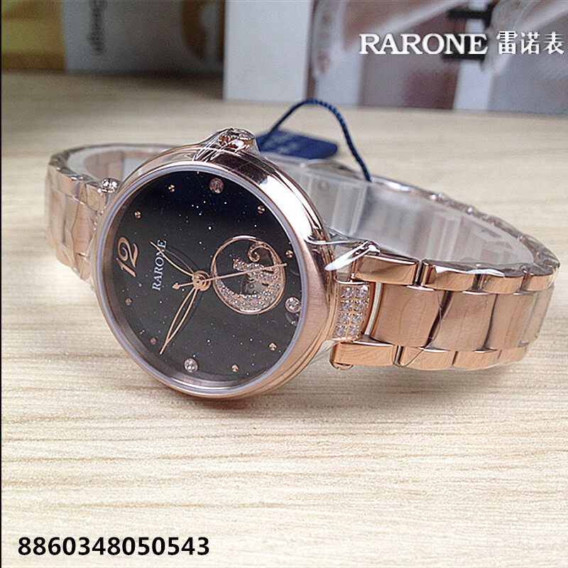 RARONE/雷诺手表 女表机械表全自动蓝宝石镜面专柜同款8860348