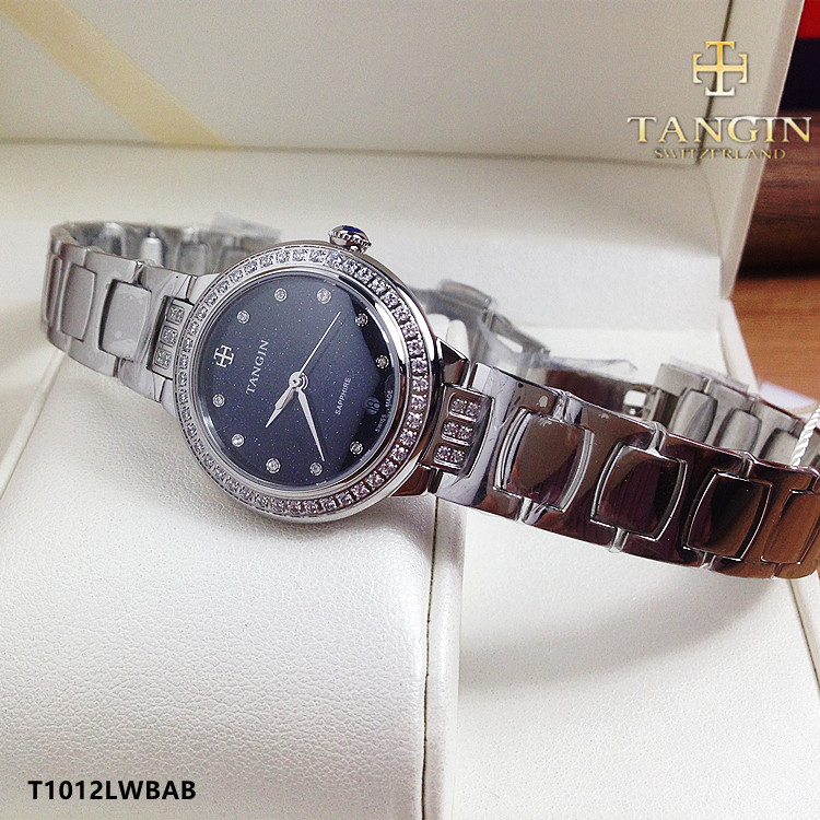 瑞士 tangin天珺手表 女表石英表日出印象系列t1012lwbab正品1012