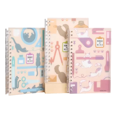 文具猫B6活页本日本国誉