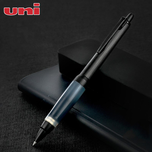 日本进口uni三菱SXN-1000黑色软握胶中油笔金属杆占士甸Jetstream圆珠笔0.7mm签字笔可换中性笔芯