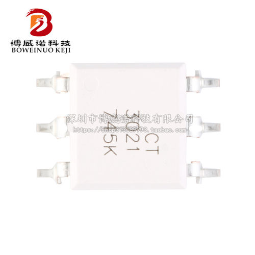 原装正品 贴片光耦 CT3021(S)(T1) SMD-6 兼容MOC3021 耦合器