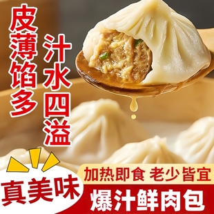 正宗灌汤包开封特产美食鲜肉汤包速冻半成品包子学生健康速食早餐