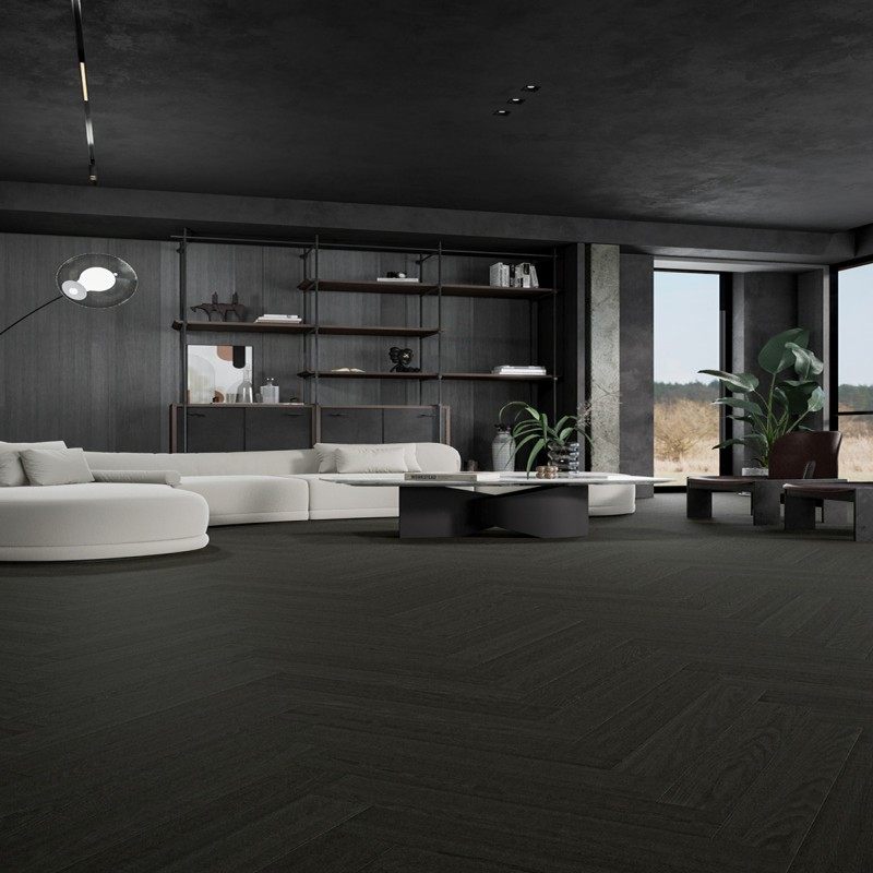 全进口ENF级实木地板侘寂人字拼