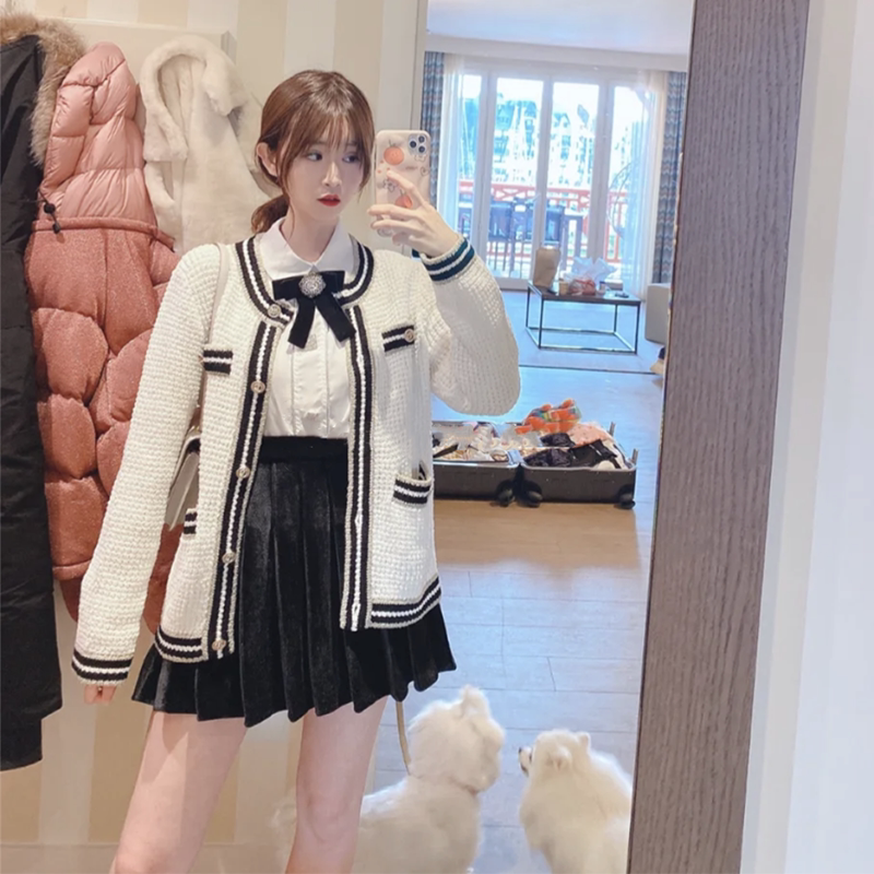 开衫毛衣外套女毛针织衫