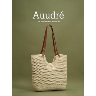 天锚国际超火编织草编大容量包包女2026新款夏季海边沙滩单肩托托