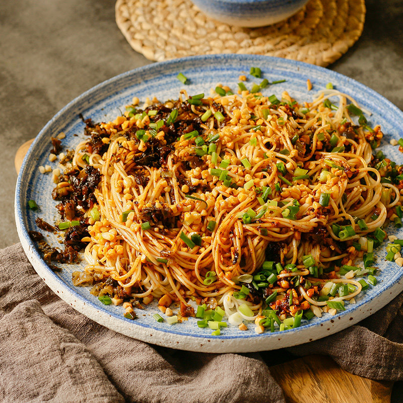 面厨娘 四川宜宾燃面3包四川特产细面条速食含调料包红油干拌面